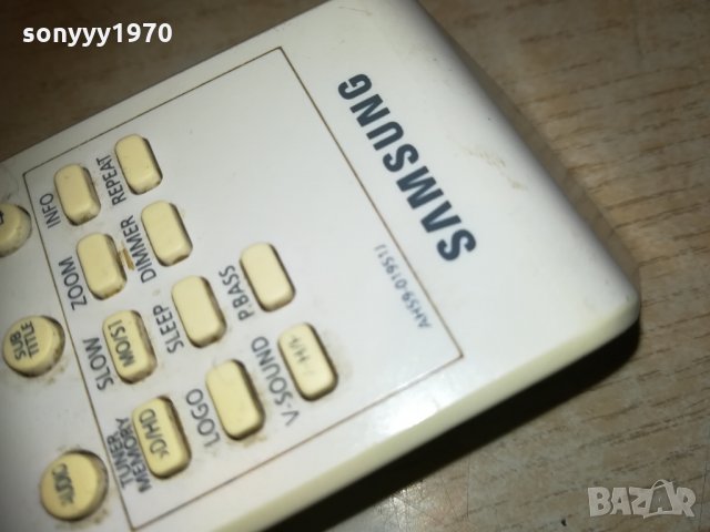 samsung dvd receiver remote 0202211903, снимка 9 - Ресийвъри, усилватели, смесителни пултове - 31656980