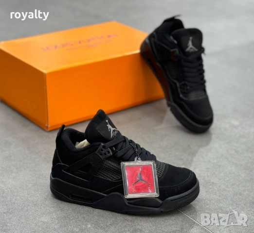 Мъжки Air Jordan 4 Retro Black