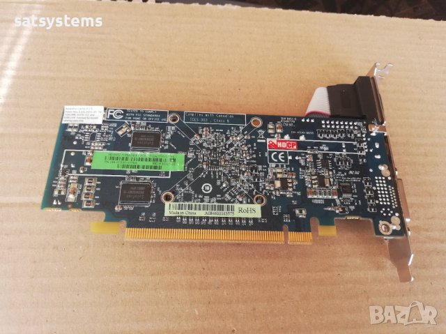 Видео карта ATi Radeon Sapphire HD3450 512MB GDDR2 64bit PCI-E, снимка 6 - Видеокарти - 38154068