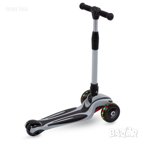 ТРОТИНЕТКА JAX BALANCE KICK SCOOTER, Черно и сиво 084982, снимка 3 - Други спортове - 36953797