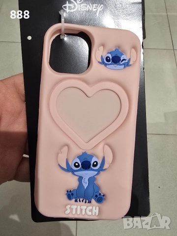 калъф за iphone 13 , 14 LILO AND STITCH 