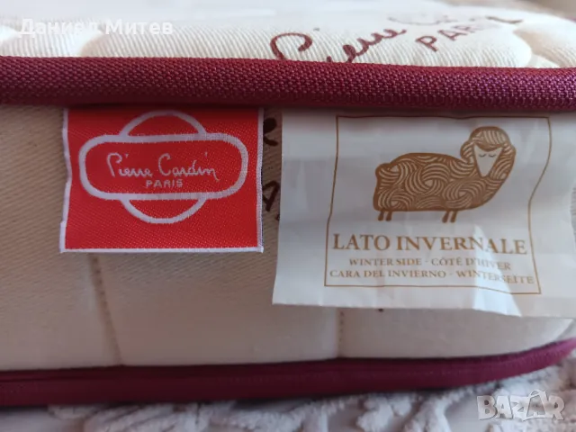 Бебешки матрак Pierre  Cardin  Baby 120/60cm, снимка 4 - Матраци - 47832874