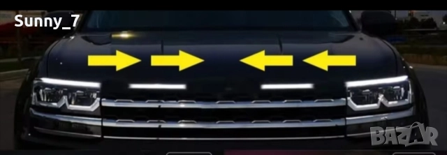 Динамична/Бягаща лед диодна лента за автомобил, снимка 2 - Части - 51501523