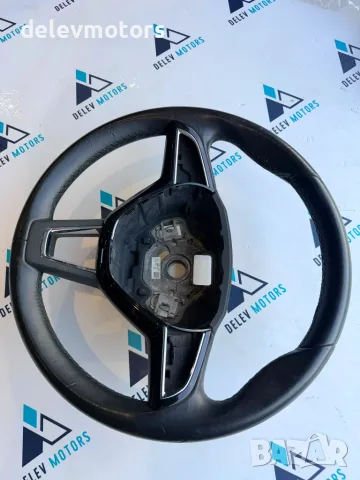3V0419091L волан кожен трилъчев от Skoda Octavia 2.0 TDI, 150 кс., 6ск., 4x4, двигател CRM, 2016 г., снимка 5 - Части - 55886205