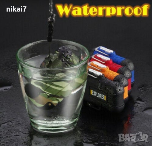 запалка ветроустойчива Explorer водоустойчива без пламьк импулсна, снимка 11 - Други - 42101707