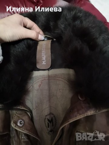 Яке естествена кожа, снимка 3 - Якета - 30699970