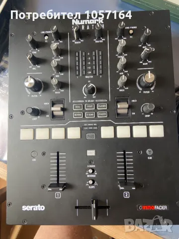 Numark Scratch Mixer DJing + Decksaver - Състояние равно на ново, снимка 2 - Ресийвъри, усилватели, смесителни пултове - 50028925