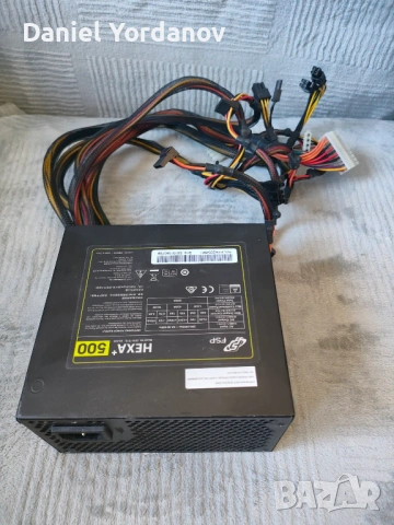 Захранване FSP HEXA+ 500W, снимка 2 - Захранвания и кутии - 54317057