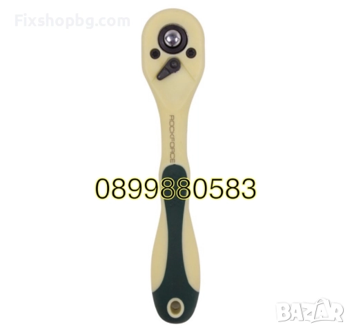 Гумирана тресчотка антикорозионна 1/4-72 зъба Rockforce, снимка 2 - Гедорета - 51542813