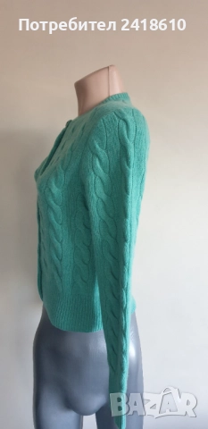 POLO Ralph Lauren Cable Wool / Cashmere Knit Womens Size S НОВО! ОРИГИНАЛ! Дамска Жилетка, снимка 9 - Жилетки - 52414916