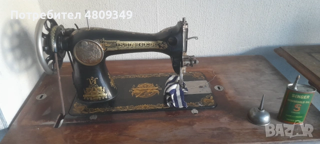 Крачни шевни машини Singer и Gritzner, снимка 12 - Декорация за дома - 54326598