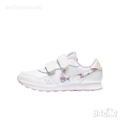 НАМАЛЕНИЕ!!!Детски спортни обувки NIKE VALIANT Бяло с нежно розово за акцент, снимка 2 - Детски маратонки - 34166663