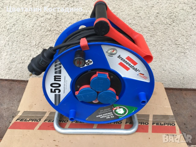 макара с удължител на марката "Brennenstuhl"