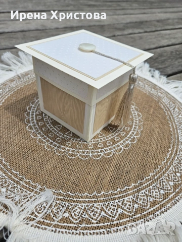 Картичка - кутия за абитуриентка. Плик за пари. , снимка 5 - Други - 53963097