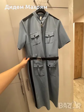 Спортна рокля с колан, снимка 3 - Рокли - 49030832