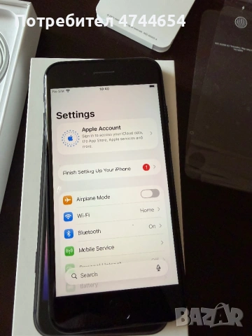 Продавам запазен Iphone SE 3 gen., снимка 2 - Apple iPhone - 53988967