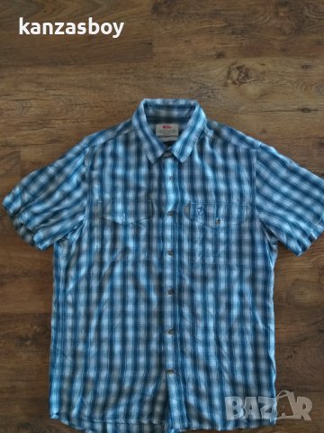 fjallraven ABISKO COOL SHIRT SS - страхотна мъжка риза М размер, снимка 7 - Ризи - 40002003