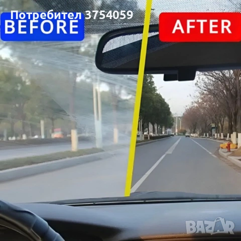 Компактна стъклочистачка за автомобил – неабразивна четка за кристално чисти стъкла, снимка 9 - Други - 53077129