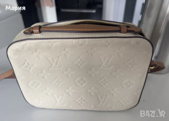 Малка дизайнерска чанта LV от естествена кожа нова , снимка 5 - Чанти - 49726511