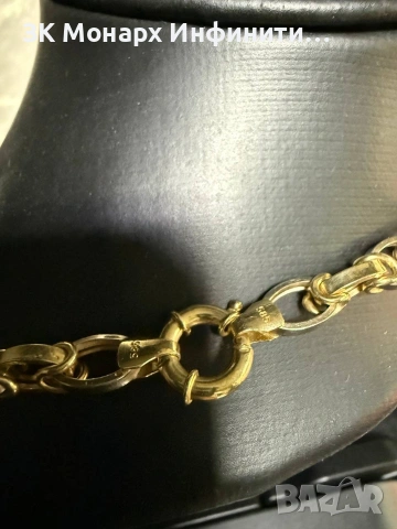 Златен ланец /585/, снимка 6 - Колиета, медальони, синджири - 54231700