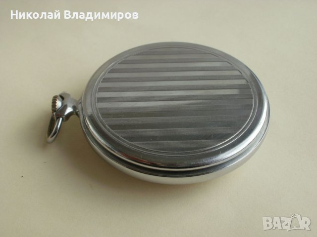 Molnia Молния джобен механичен руски часовник, снимка 4 - Антикварни и старинни предмети - 42369336
