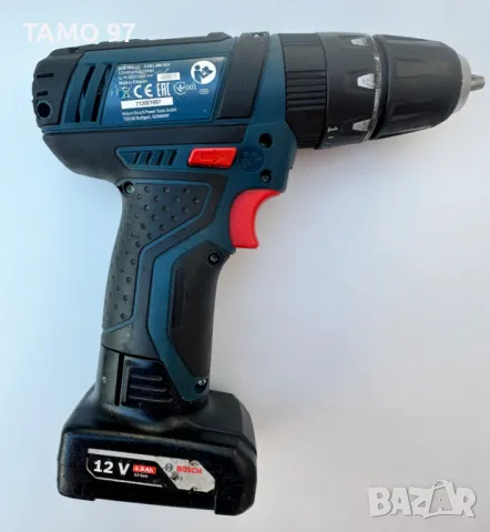 BOSCH GSB 12V-15 - Акумулаторен ударен винтоверт 12V 4.0Ah, снимка 3 - Винтоверти - 48367963