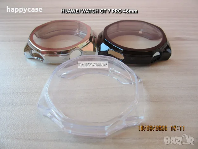 Huawei Watch GT7 Pro 46mm / GT7 46mm 41mm / 360° Мек силиконов кейс с протектор за екран, снимка 10 - Калъфи, кейсове - 55962986