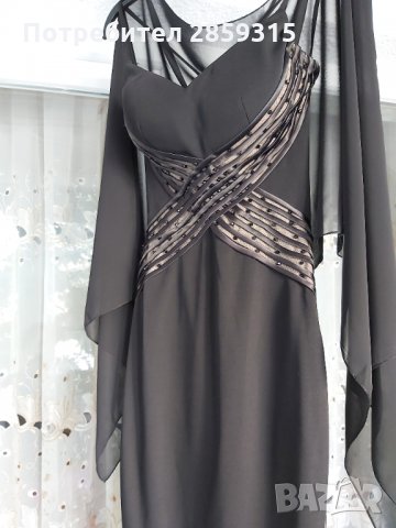 Уникално елегантна дамска официална бална/вечерна рокля, снимка 8 - Рокли - 30761007