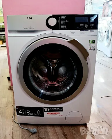 Инверторна пералня  AEG 8000 SERIES  с пара - 8 кг