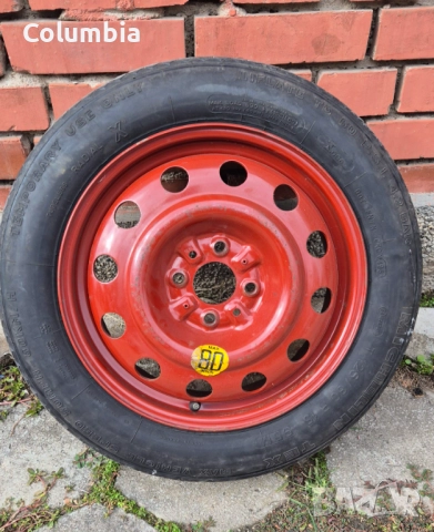 Резервна гума/патерица 15" 5X98mm - Fiat, Alfa Romeo, Lancia и др., снимка 3 - Гуми и джанти - 52215505