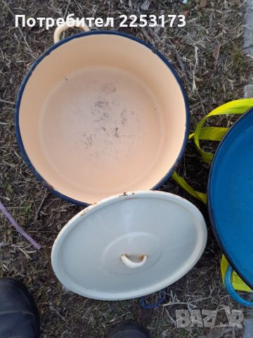 Голяма емайлирана тенджера, снимка 1