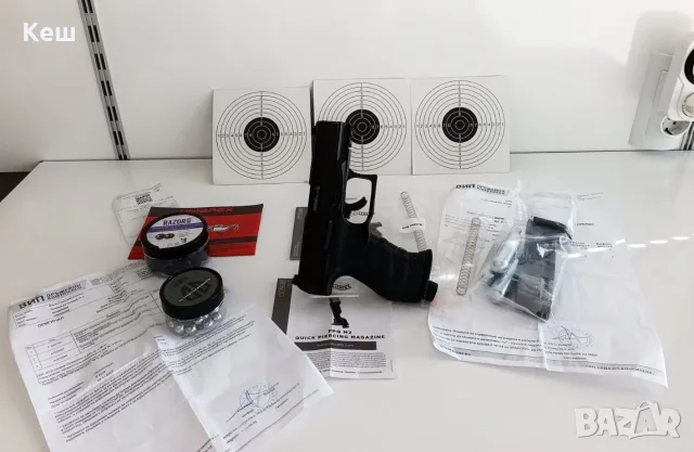 Въздушен пистолет за самозащита Walther PPQ M2 T4E (с документи)