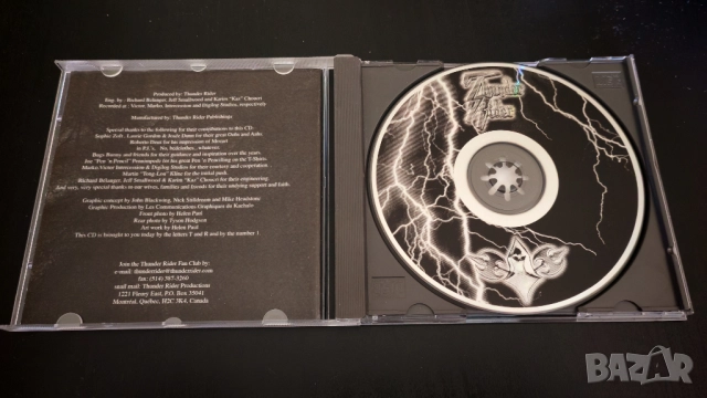Thunder Rider - Tales Of Darkness And Light CD, снимка 3 - CD дискове - 52692976