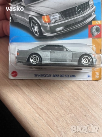 Hotwheels Mercedes 560 sec amg, снимка 2 - Колекции - 52304466