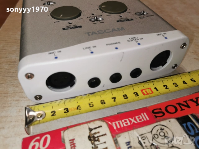 TASCAM US-122L CANADA 17012611920, снимка 9 - Ресийвъри, усилватели, смесителни пултове - 53134734