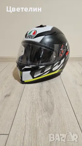 AGV K5 S Darkstorm Размер L, снимка 1 - Спортна екипировка - 48820037