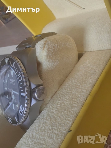 Invicta изцяло титаниев автомат на Seiko NH35A, снимка 7 - Мъжки - 51747594