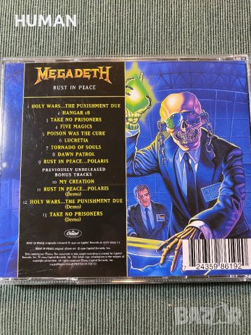 Pantera,Metallica,Megadeth,Iron Maiden , снимка 12 - CD дискове - 42828323