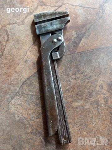 стар немски раздвижен ключ Solingen , снимка 2 - Антикварни и старинни предмети - 42673691