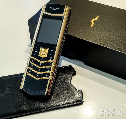 Телефон VERTU, луксозен мобилен телефон Верту, метален с кожа, телефон Vertu Signature S, снимка 13 - Vertu - 33099089