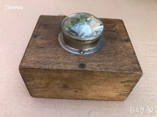 стара военна, морзова лампа /морзов манипулатор/ "G. SCHEER, KIEL" - WWI-WWII - GERMANY, снимка 10 - Антикварни и старинни предмети - 50105519