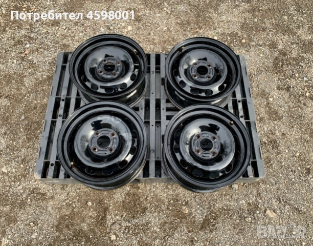 4бр.Оригинални джанти 15цола 4x108 ET47.5 за Ford Fiesta,Ka,Figo