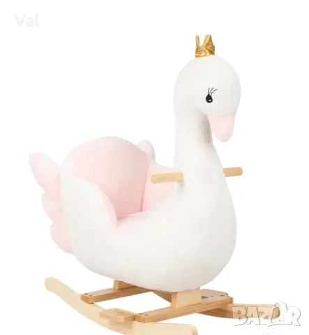 Люлееща играчка със седалка White Swan