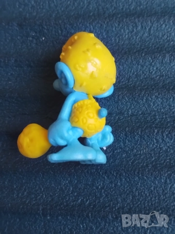 Смърф пещерен човек - оригинална фигурка, снимка 2 - Колекции - 52407524