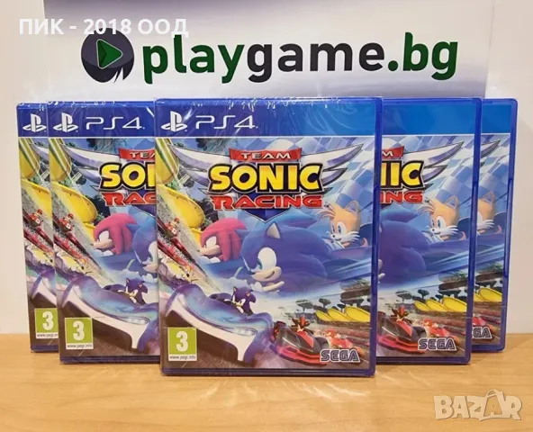 Чисто нова игра Team Sonic Racing за PS4