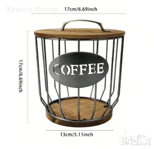 Метална поставка за кафе капсули Органайзер за Долче Густо Неспресо Nespresso Dolce Gusto Lavazza, снимка 4 - Кафемашини - 47518082