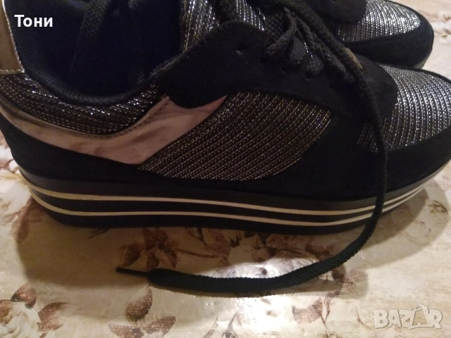 PRIMADONNA Оригинал Нови Дамски Луксозни Маратонки на Платформа 38, снимка 2 - Маратонки - 52667866