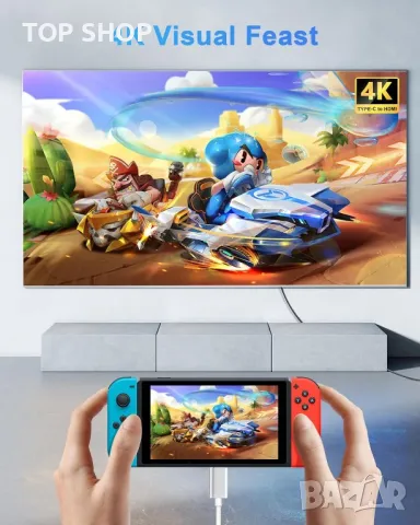 Acer USB C хъб, 3 в 1 с 5Gbps USB 3.0 GEN1 порт, 4K HDMI и PD Max 100W, снимка 2 - Кабели и адаптери - 49457533