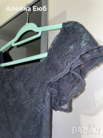 Дантелена къса рокля, снимка 5 - Рокли - 52739895