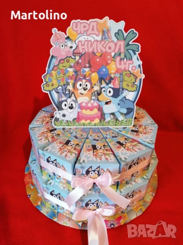 Картонена торта Алиса в страната на чудесата, снимка 3 - Други - 53049224
